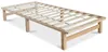 Homestyle4u Paletová postel Dřevěná postel 90x200 cm Postel Náhled obrázku produktu 18
