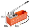 VEVOR Hydrostatik-Testpumpe, Max 25 bar/362 PSI, Produktbild-Vorschau 7