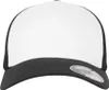 Flexfit Mesh Trucker Trucker Cap mit BW weiß/schwarz S/M Anteprima dell’immagine prodotto 12