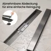 Mai & Mai Duschrinne 80cm Bodenablauf aus Edelstahl | Produktbild-Vorschau 3