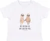 Mr. & Mrs. Panda Organic Baby Shirt Faultier Pärchen 0. - Produktbild-Vorschau 1