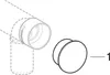 Geberit 390.183.14.1, 90°, 26 mm, 74 mm Náhled obrázku produktu 4