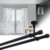 A double curtain rod is shown in the foreground, with a window and sheer curtains in the background. Produktbild-Vorschau