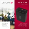 Olympia 2725 Olympia Aktenvernichter PS 54 CC Pro           Náhľad obrázku produktu 2