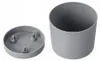 GRAUER BLUMENTOPF 24cm Topf mit Untersetzer CLIC+DROP Produktbild-Vorschau 18