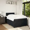 The Living Store Boxspringbett mit Matratze Schwarz 120x190 Produktbild-Vorschau 5