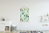 MuchoWow® Textilposter Affe - Banane - Grün 120x180 cm mit Produktbild-Vorschau 2