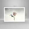 Poster - Poster ohne Rahmen - Rose Vögel Himmel - 100x70 cm Produktbild-Vorschau 4