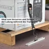 STAHLWERK Zurrschienen 2er Set mit Zurrösen 30 cm Aluminium Produktbild-Vorschau 4