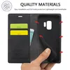 Galaxy S9 Hülle, Standfunktion Kartenfach Wallet Leder Produktbild-Vorschau 5