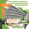 KESSER® Ampelschirm Holly Sonnenschirm Rechteckig mit und Produktbild-Vorschau 5