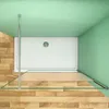 A top-down view of a shower enclosure in a bathroom setting. Produktbild-Vorschau