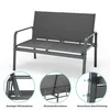 Mondeer Gartenmöbel-Set 4-teilig, Sitzgruppe mit Armlehnen Produktbild-Vorschau 6