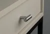 set di 4 pomelli per mobili in acciaio inox spazzolato - Anteprima dell’immagine prodotto 2