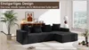L-förmiges Ecksofa Modulares Sofa Knochenloses Sofa Produktbild-Vorschau 14