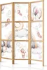 3-teiliger Einseitiger Vlies Japanischer Paravent - Plush Produktbild-Vorschau 1