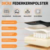 HOFFREE Ergonomická kožená kancelářská židle, vysoká otočná Náhled obrázku produktu 7