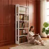 Bücherregal, Standregal, 6-stöckiges Holz, 24 x 60 x 153 cm Produktbild-Vorschau 2