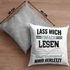 Trendation - Leseratte Deko-Kissen mit Füllung 40x40 Produktbild-Vorschau 4