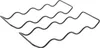 Metaltex Wave20 Lava Flaschenregal 2er-Set, 11 x 32 cm Produktbild-Vorschau 2