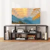 KOMFOTTEU Fernsehschrank Holz, TV-Schrank frei Produktbild-Vorschau 7