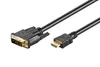 Goobay 51579 video cable adapter 1 m HDMI DVI-D Black Voir les images du produit 4