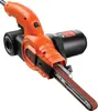A black and orange belt sander is shown against a white background. Náhľad obrázku produktu