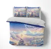 FEBE 3D Bettwäsche Weihnachtslandschaft Weihnachten Produktbild-Vorschau 1