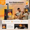 KESSER® Prio: caminetto elettrico con riscaldamento, Anteprima dell’immagine prodotto 2