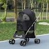 PawHut hondenwagen, 2-in-1 hondenbuggy, inklapbare Productafbeelding-voorbeeld 2