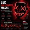 LED Purge Maske rot – steuerbare Horror Leuchtmaske – Produktbild-Vorschau 4