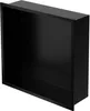 LuxeBath Wandnische aus Edelstahl, 30x30x10 cm, Schwarz, Produktbild-Vorschau 1