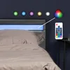 HOME DELUXE - LED Bett Astro - Dunkelgrau, 90 x 200 cm - Produktbild-Vorschau 3