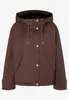 MORE & MORE Padded Jacket w Hood 0279 espresso br 42 Produktbild-Vorschau 1