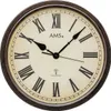AMS 5977 Horloge murale radio analogique ronde vintage Voir les images du produit 1