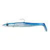 A fishing lure shaped like a sandeel, with a hook attached. Produktbild-Vorschau