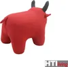 Enrik Kinderhocker Stier aus Holz, gepolstert, 45x30x37 cm, Produktbild-Vorschau 4