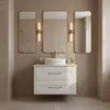 RODAN | Badezimmerschränk - 80 cm - Weiß Matt - Elegantes Produktbild-Vorschau 2