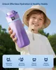 WaterH Boost Kids Smart Water Bottle 475ml Lila Produktbild-Vorschau 1