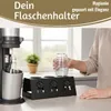 LS-LebenStil Flaschenständer Metall Schwarz passend für Produktbild-Vorschau 4