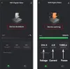 Screenshots of a mobile application interface showing a WiFi Digital Meter. Náhled obrázku produktu