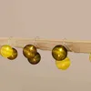 Lichterkette AMICI mit 20 Kugeln in weiß/grau/braun, Produktbild-Vorschau 5