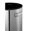 EKO - Portarifiuti urbano 90 litri - Acciaio inox - Acciaio Anteprima dell’immagine prodotto 4