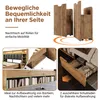 okwish Polsterbett 180x200 Doppelbett Nachttische mit USB- Produktbild-Vorschau 8