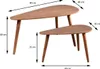 H&S Decoration | Set de deux tables d'appoint - 80 x 40, 60 Voir les images du produit 3