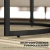 HOMCOM  Couchtisch rund 2er Set Satztisch mit Metallrahmen, Produktbild-Vorschau 7