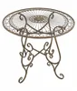 Table de bistrot "Flair" en métal, aspect antique, table de Voir les images du produit 2