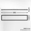 Briloner LED plafondlamp Move, 36W, 98x20x3 cm, wit, met Productafbeelding-voorbeeld 23