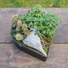 Herz Pflanzschale Vintage schwarz 15 x 15 cm Grabschmuck Produktbild-Vorschau 8
