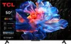 A TCL television displaying a colorful, abstract floral image. Voir les images du produit